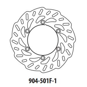 Brzdový kotouč GOLDFREN 904-501F-1 přední 260 mm