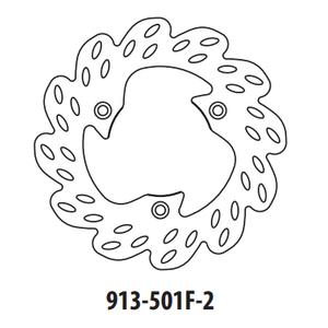 Brzdový kotouč GOLDFREN 913-501F-2 přední 218 mm