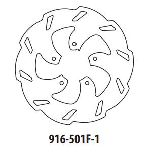 Brzdový kotouč GOLDFREN 916-501F-1 přední 220 mm