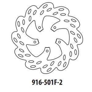 Brzdový kotouč GOLDFREN 916-501F-2 přední 220 mm