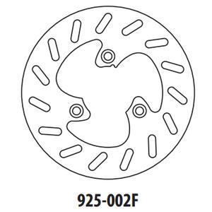 Brzdový kotouč GOLDFREN 925-002F přední 190 mm