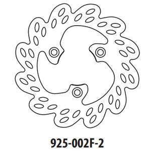 Brzdový kotouč GOLDFREN 925-002F-2 přední 190 mm