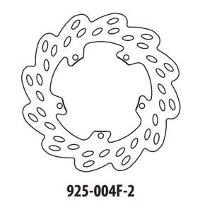 Brzdový kotouč GOLDFREN 925-004F-2 přední 200 mm