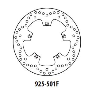 Brzdový kotouč GOLDFREN 925-501F přední 260 mm