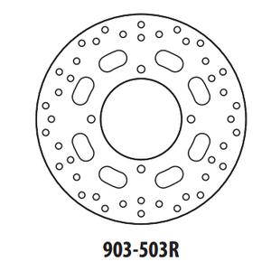 Brzdový kotouč GOLDFREN 903-503R zadní 240 mm