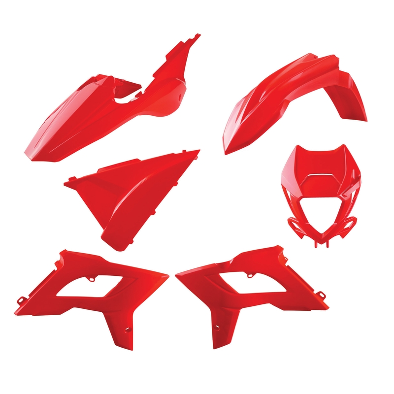 Sada plastů POLISPORT restyling Beta Red