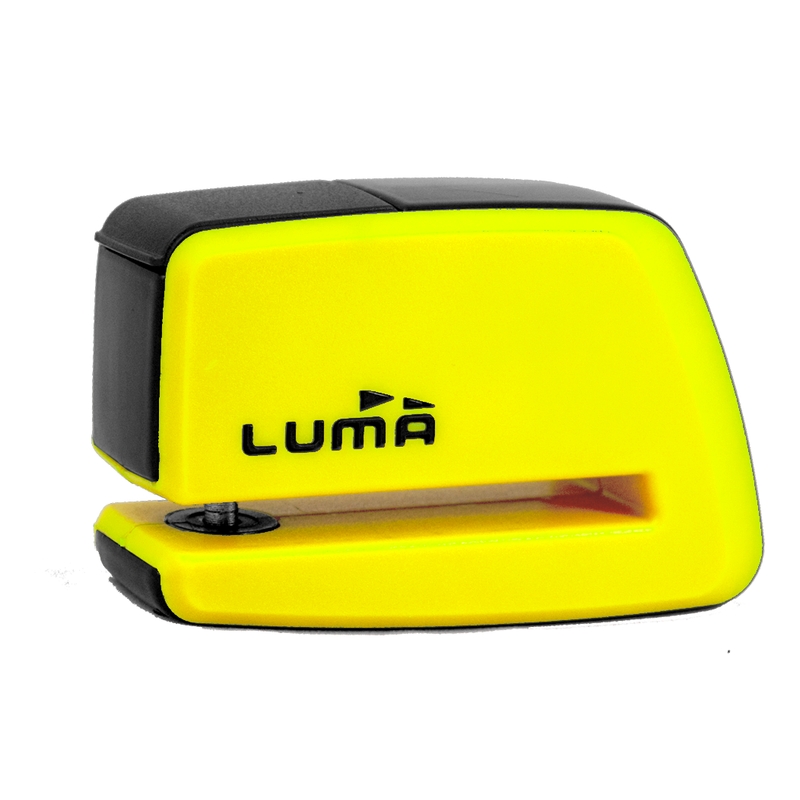 Zámek LUMA ENDURO 91D s taškou žlutá