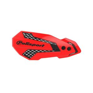 Chrániče páček POLISPORT MX FLOW 8308200021 s montážní sadou červeno CR 04/černá