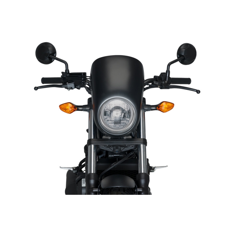 Plexi štít PUIG ANARCHY černá pro HONDA CMX 500 Rebel 2017-2019
