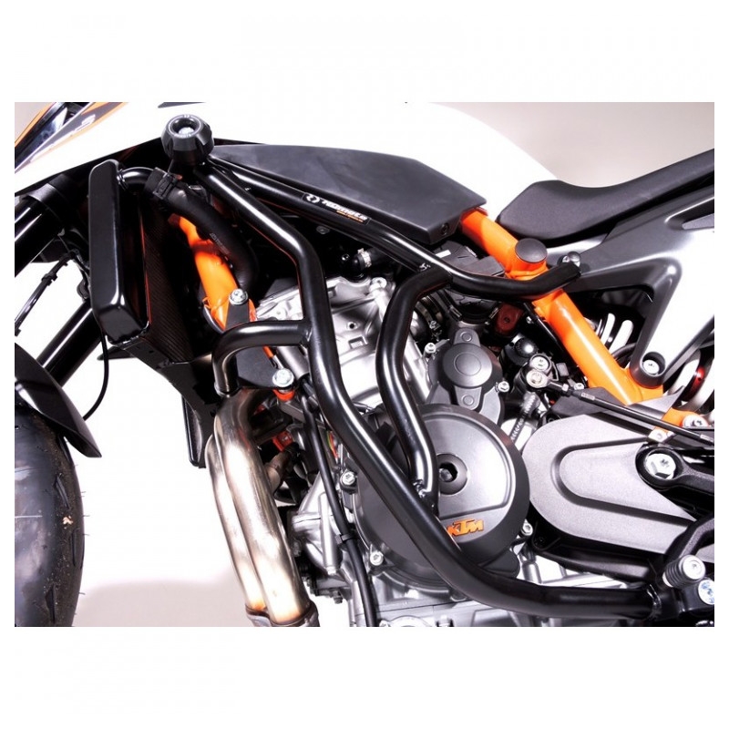 Ochranné rámy motoru RDMOTO matná černá