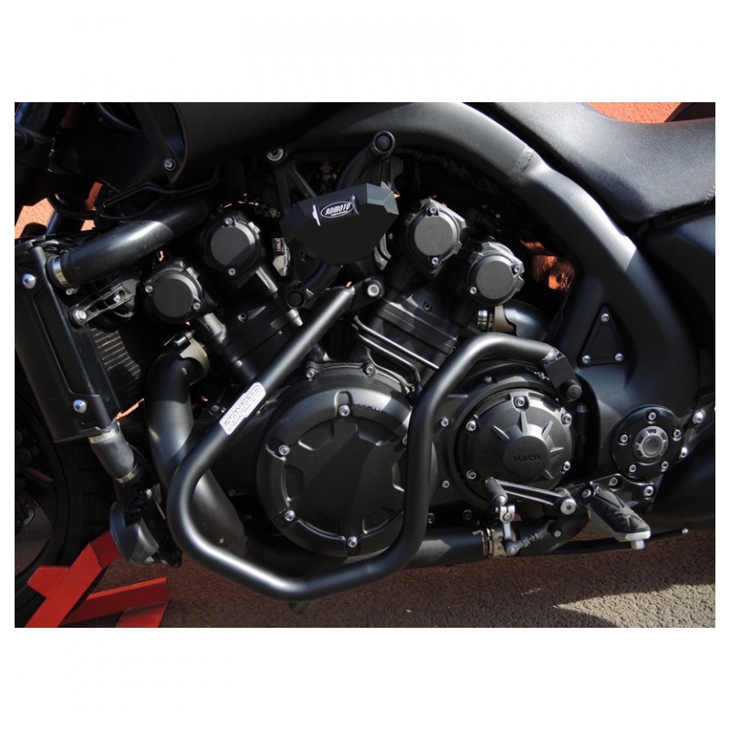 Ochranné rámy motoru RDMOTO matná černá vrchní a spodní