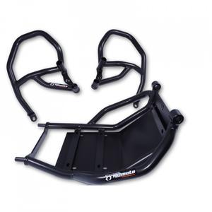 Ochranné rámy motoru RDMOTO CF124KD matná černá vrchní a spodní
