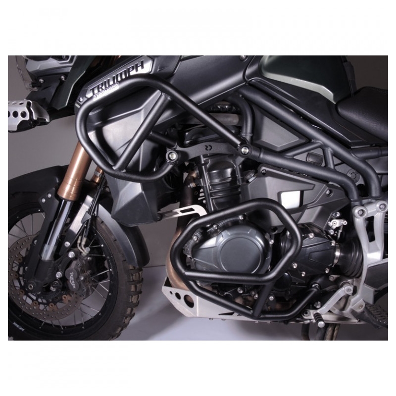 Ochranné rámy motoru RDMOTO černá strukturovaná