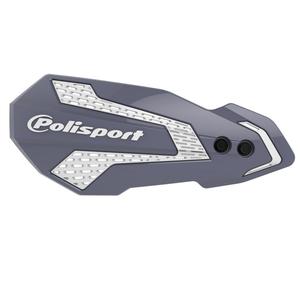 Chrániče páček POLISPORT MX FLOW s montážní sadou nardo grey/white