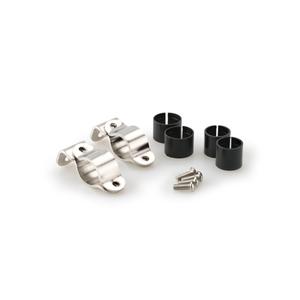 Kit clamps PUIG ROADSTER 2179I Nerez 26mm with rubbers 22mm