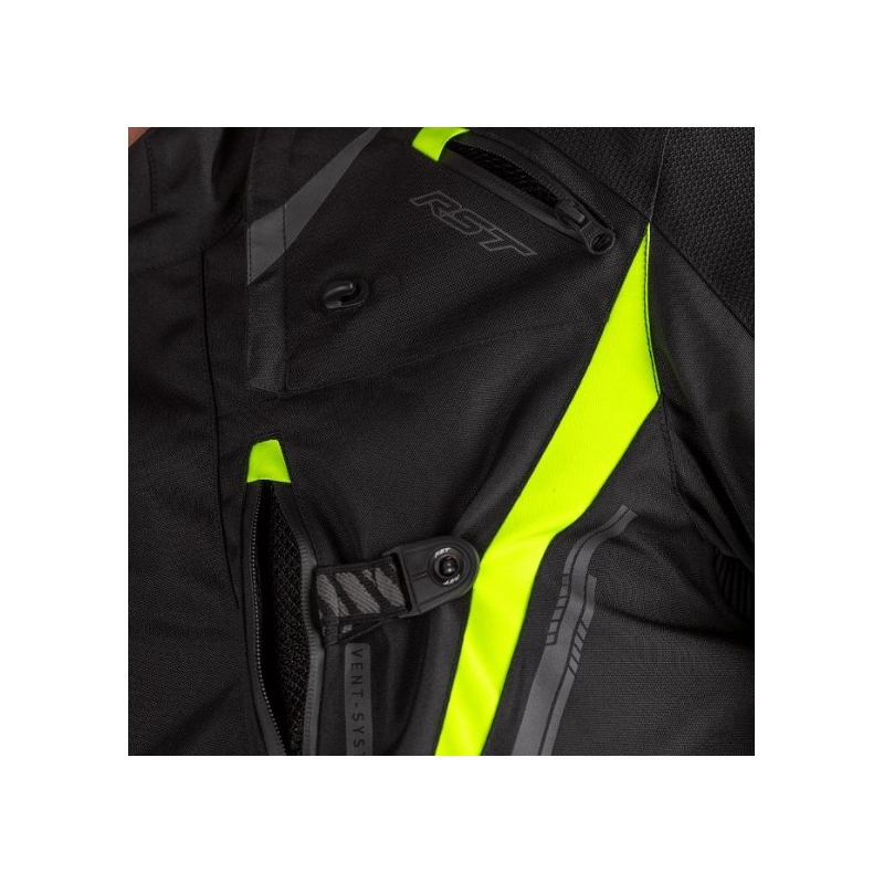 Bunda na motorku RST Pro Series Paragon 6 CE černo-fluo žlutá výprodej