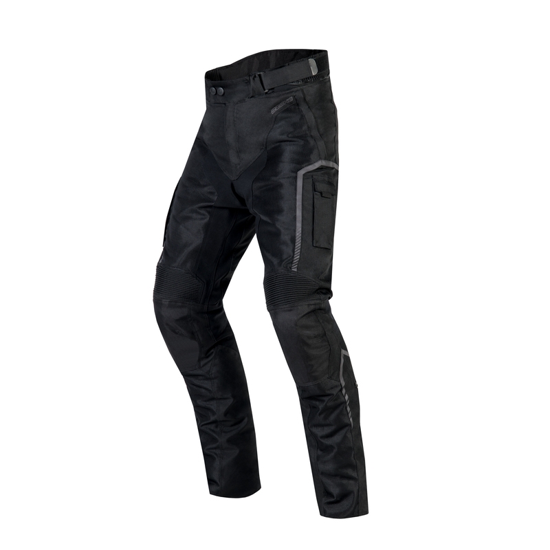 Kalhoty na motorku Ozone Flow černé zkrácené výprodej Velikost: 3XL