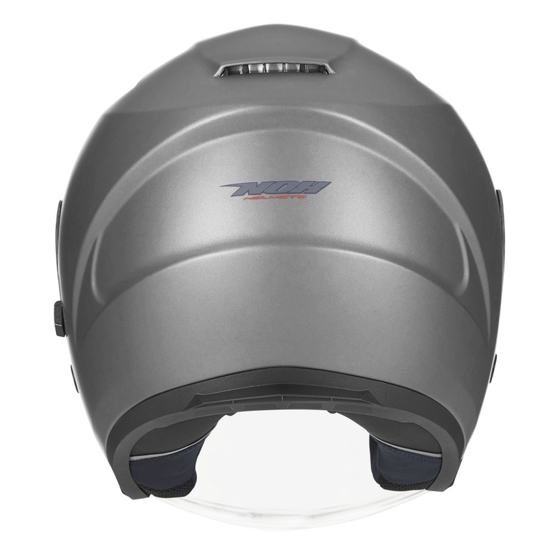 Otevřená přilba na motorku NOX N128 titanová