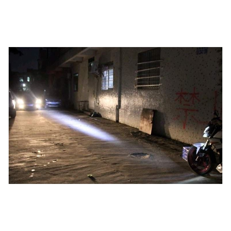 Universální přídavné LED světlo Cree včetně vypínače černé