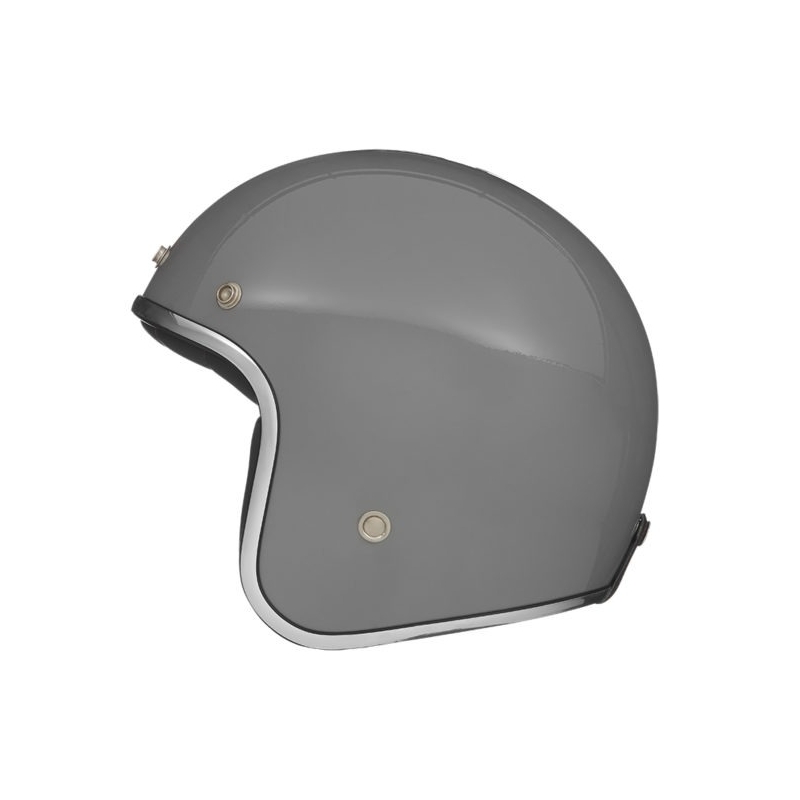Otevřená přilba na motorku NOX N242 šedá