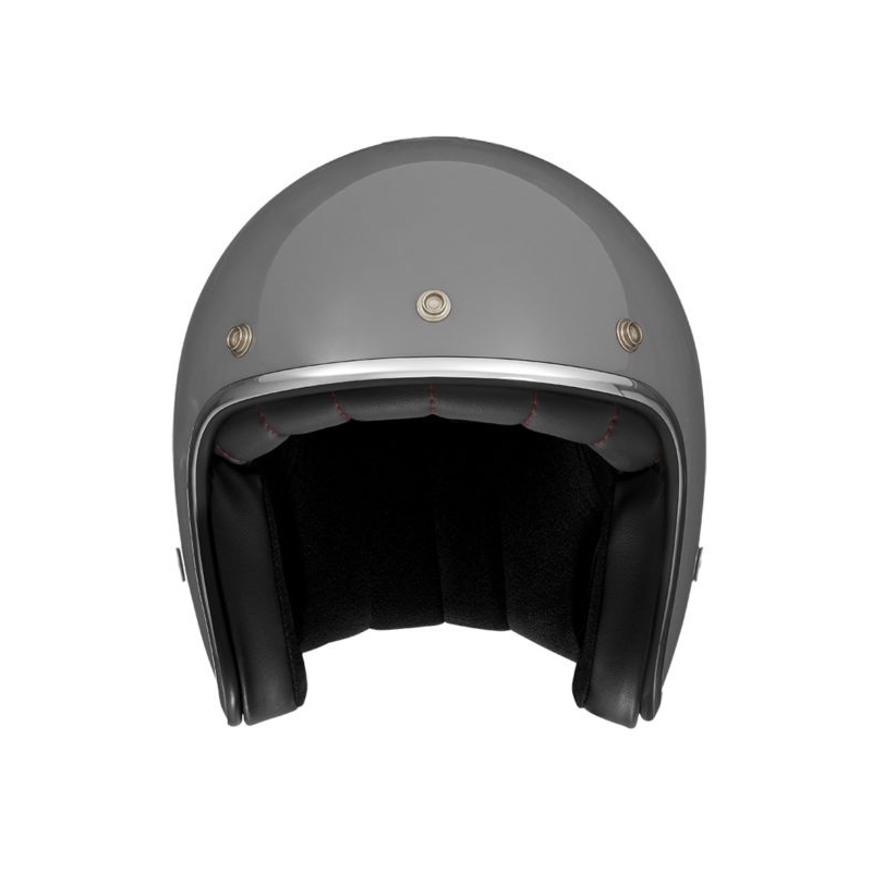 Otevřená přilba na motorku NOX N242 šedá