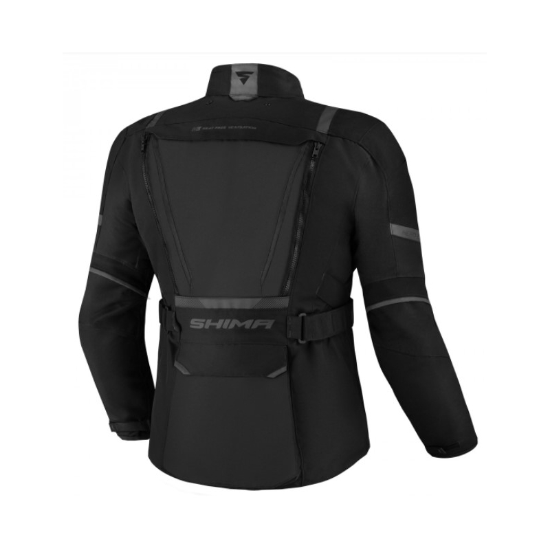 Bunda na motorku Shima Hero 2.0 černá