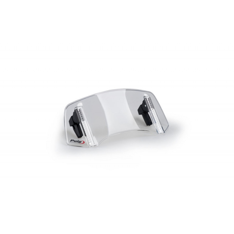 Přídavné plexi nastavitelné PUIG 2.0 Clip-on kouřová