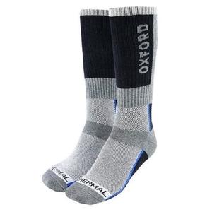 Ponožky Oxford Thermal šedo-černo-modré