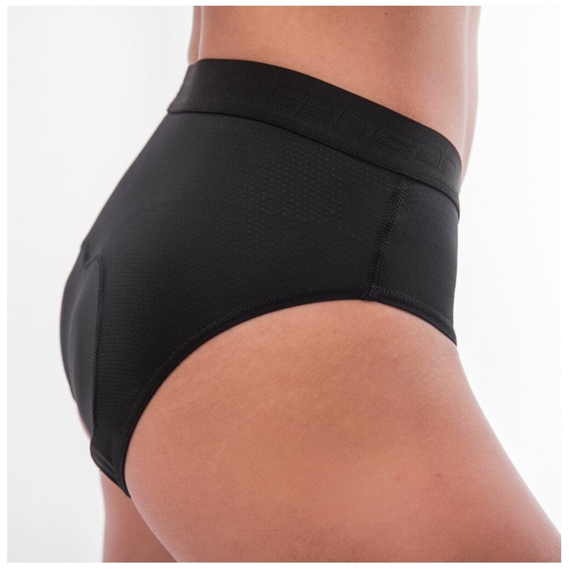 SENSOR CYKLO BASIC dámské cyklokalhotky true black výprodej