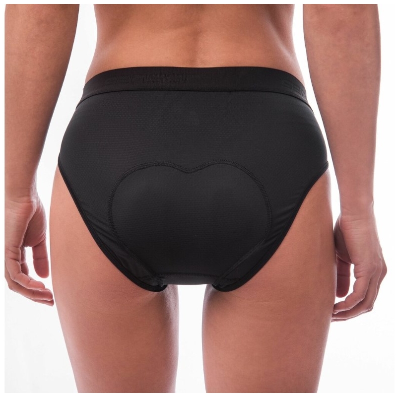 SENSOR CYKLO BASIC dámské cyklokalhotky true black výprodej