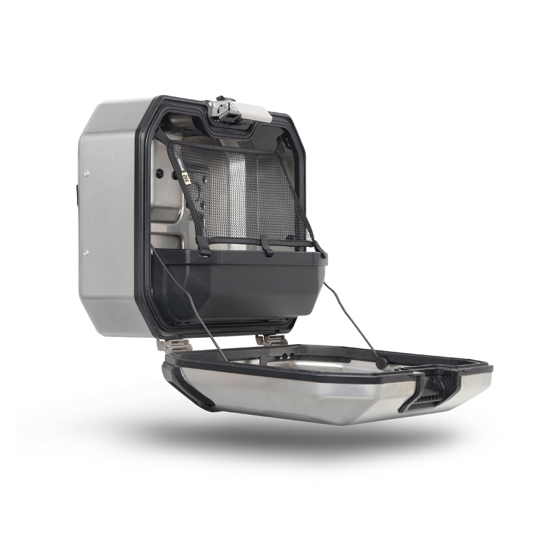 Kompletní sada bočních hliníkových kufrů SHAD TERRA 36L/47L, včetně montážní sady SHAD BMW F 650 GS/ F 700 GS/ F 800 GS