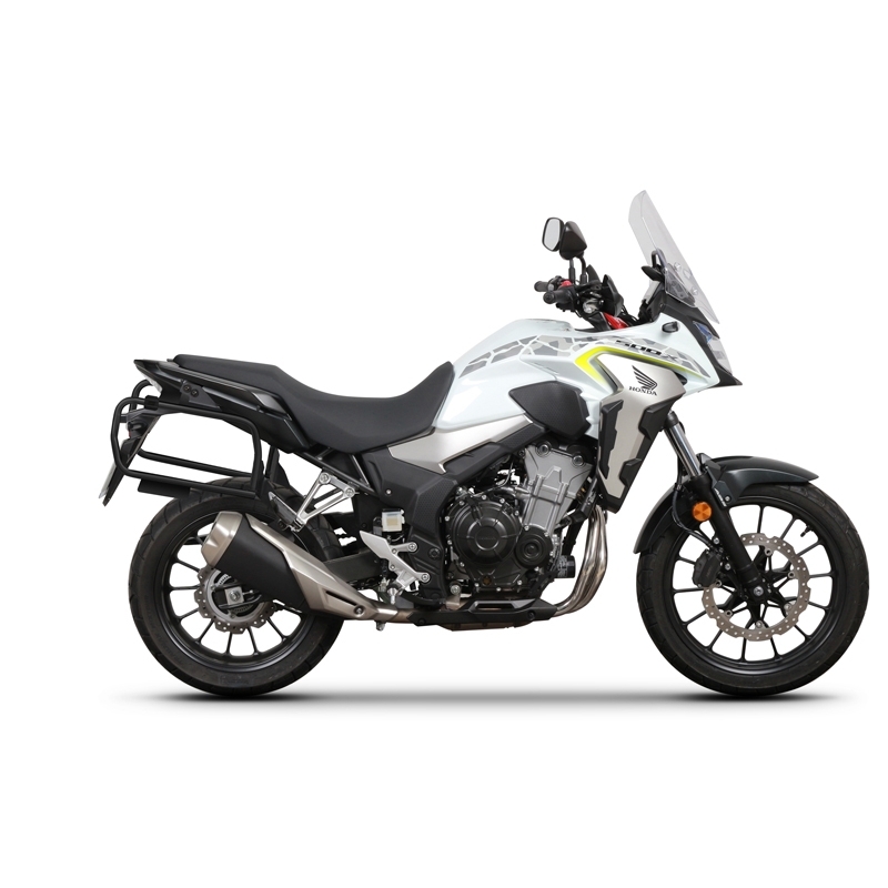 Kompletní sada hliníkových kufrů SHAD TERRA, 48L topcase 47L/47L boční kufry, včetně montážní sady a plotny SHAD HONDA CB 500 X