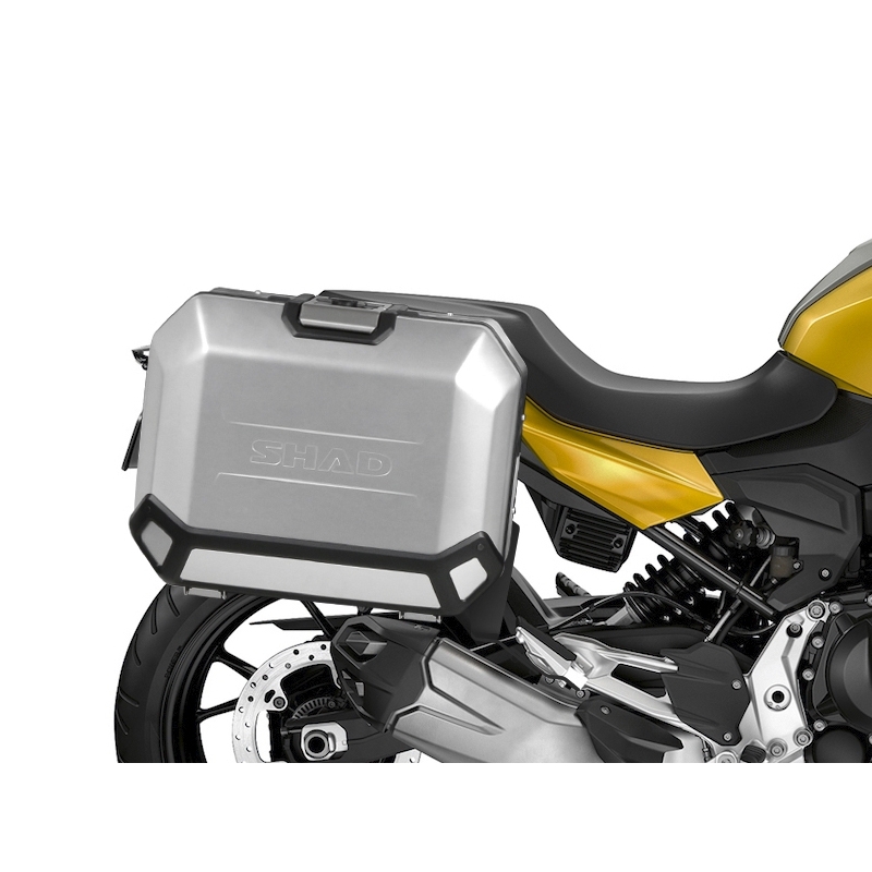 Kompletní sada bočních hliníkových kufrů SHAD TERRA 47L/47L, včetně montážní sady SHAD BMW F 900 XR