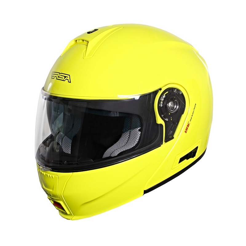 Vyklápěcí přilba na motorku RSA TR-01 žlutá výprodej