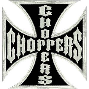 Nášivka Kříž Chopper - velká