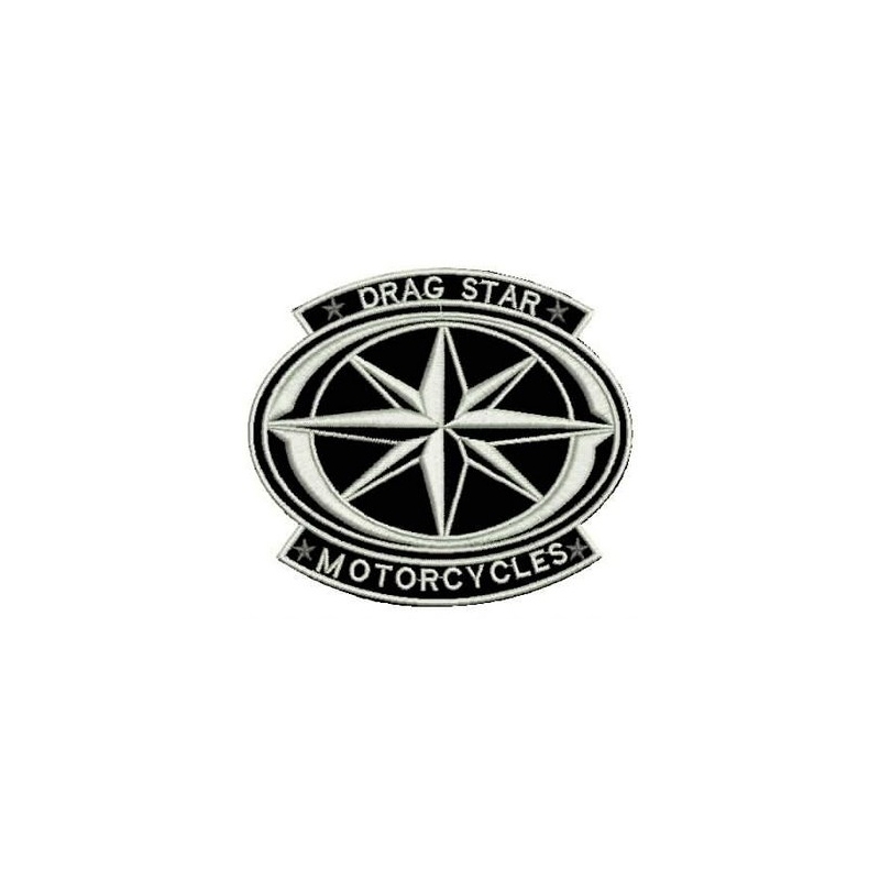 Nášivka Drag Star Motorcycles - velká