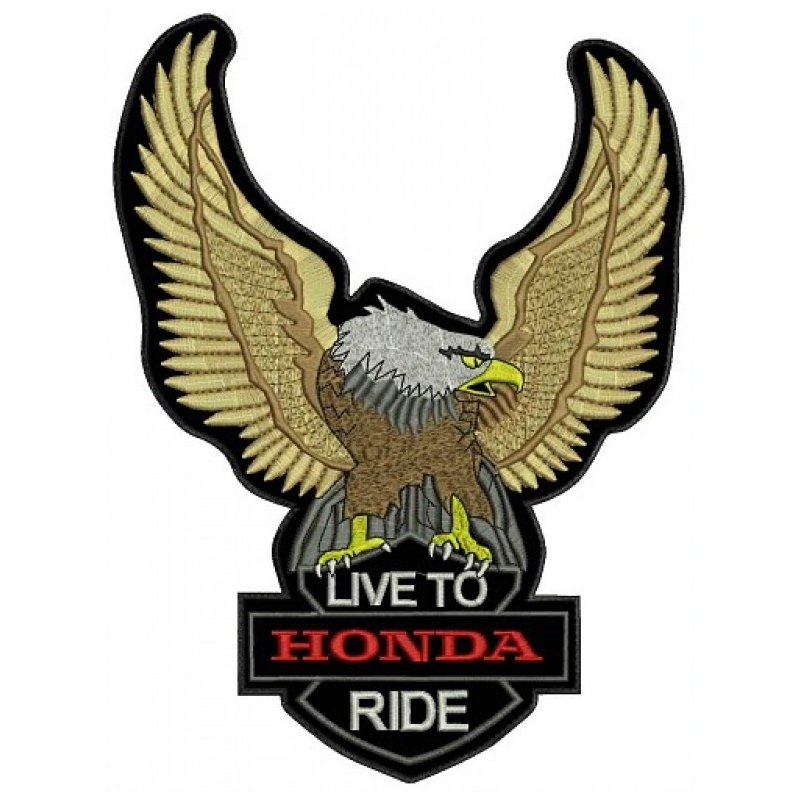 Nášivka Orel Live to Honda