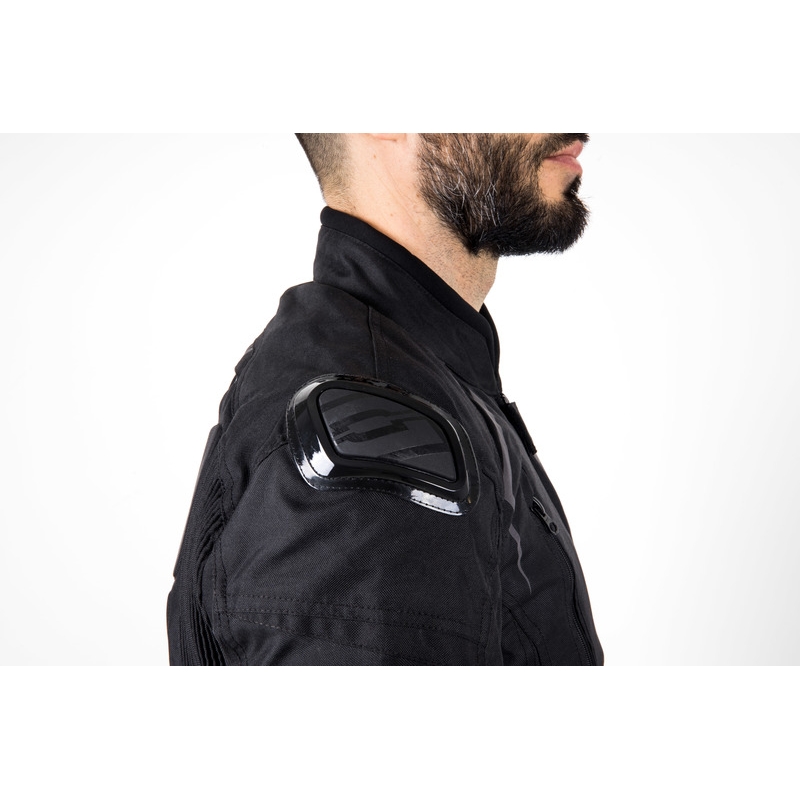 Bunda na motorku Ozone Pulse černo-šedá