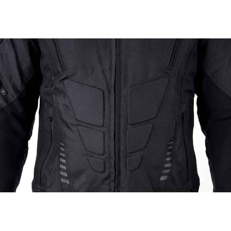 Bunda na motorku Ozone Pulse černo-šedá