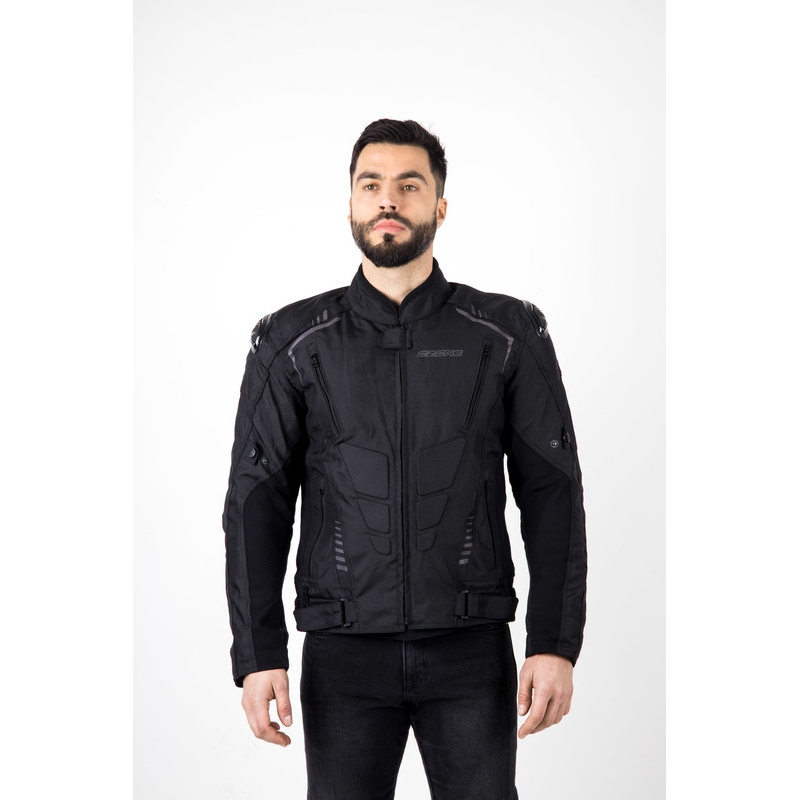Bunda na motorku Ozone Pulse černo-šedá