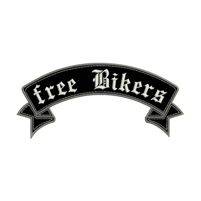 Nášivka Free Biker stuha vrchní