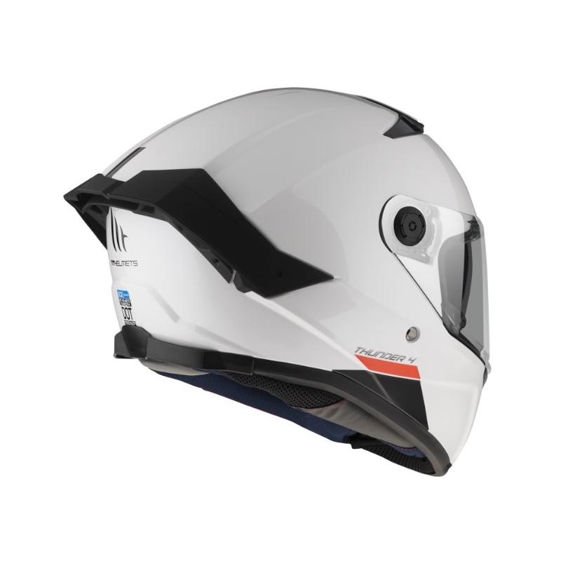 Integrální přilba na motorku MT FF118SV Thunder 4 SV perleťová bílá