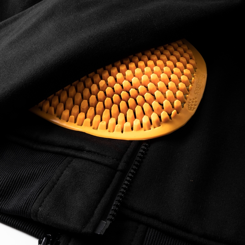 Mikina na motorku Rebelhorn černá