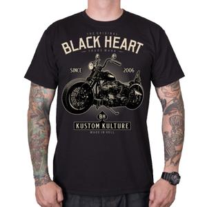 Pánské triko Black Heart Motorcycle