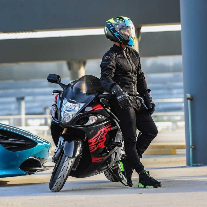 Bunda na motorku Oxford Delta 1.0 Air černá