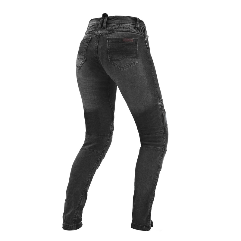 Dámské jeansy na motorku Shima Jess černé