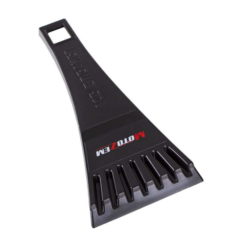 Škrabka na led MotoZem černá