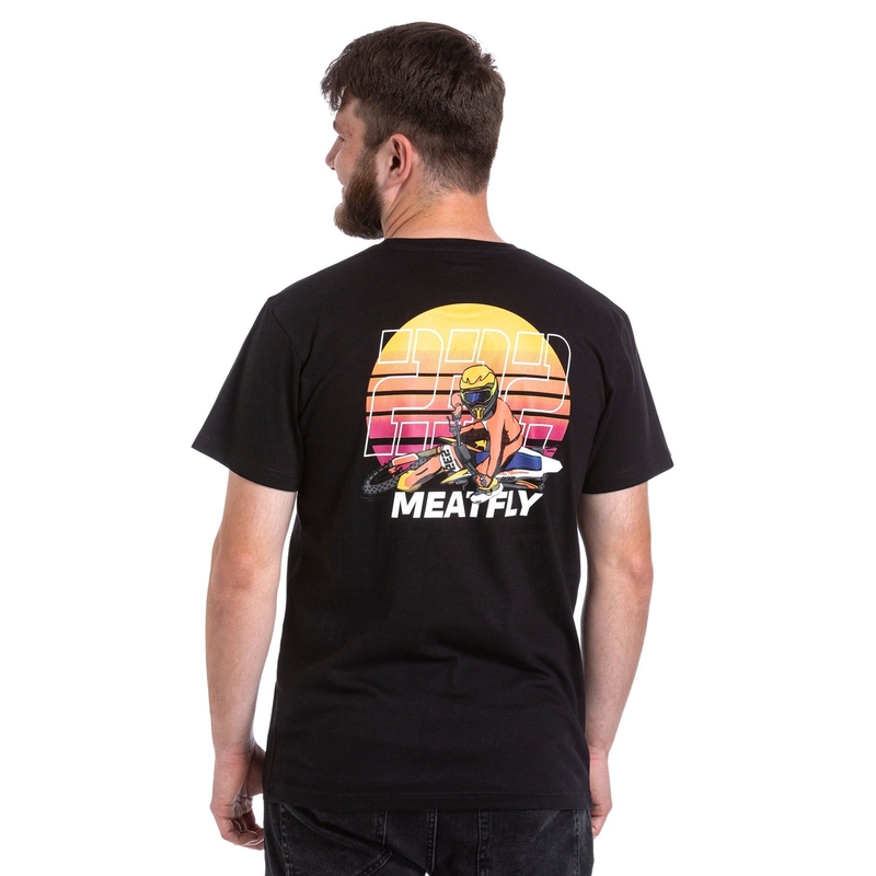 Triko Meatfly Marmi černé výprodej