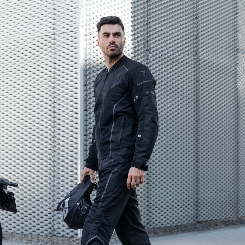 Bunda na motorku Rebelhorn Hiflow IV černá výprodej