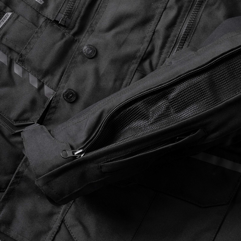 Bunda na motorku Rebelhorn Cubby IV černá výprodej